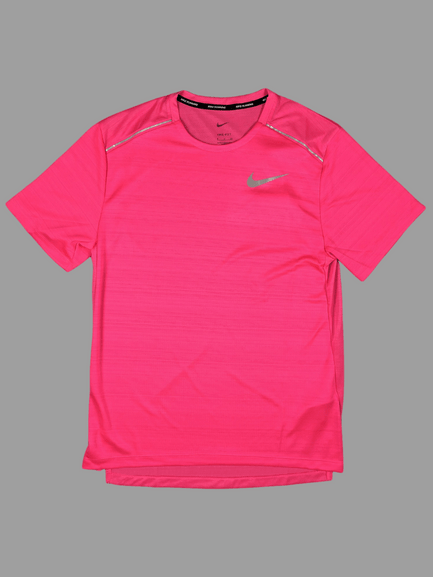 Nike Miler 1.0 T Shirt Hot Pink