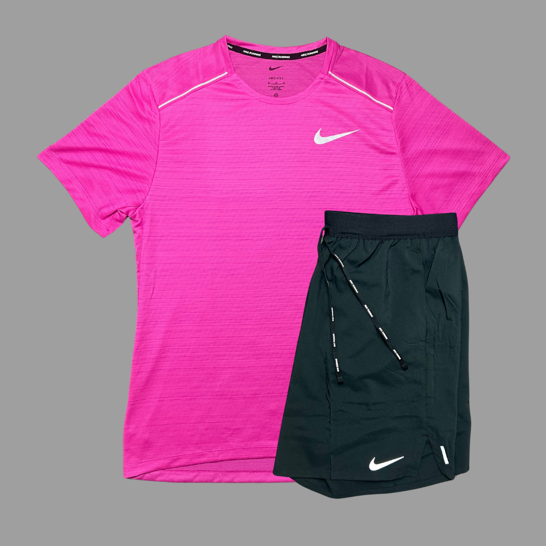 Nike Miler 1.0 Set - Hyper Pink/Black